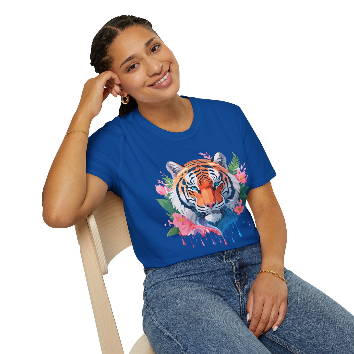 Tiger Shirt, Shirt with Tiger, Animal Tee, Shirt with Animals