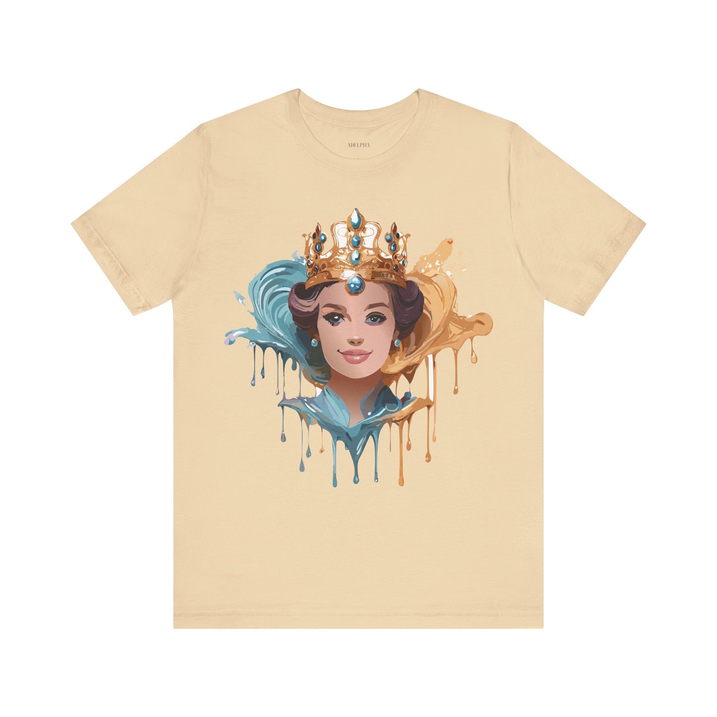 T-shirt en coton naturel - Collection Queen