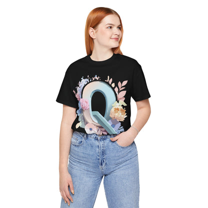 Letter Shirt, Letter Q Shirt - ADELPHA
