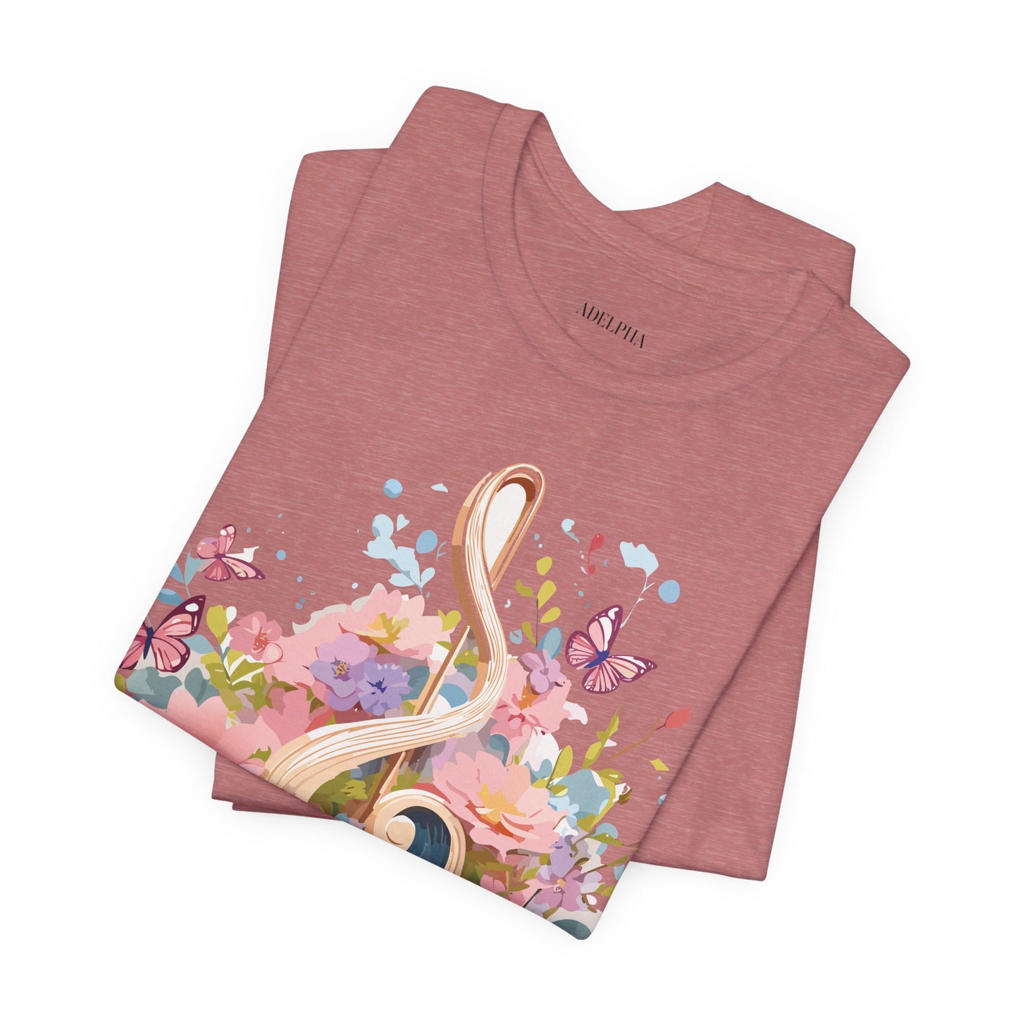 T-shirt en coton naturel - Collection Musique