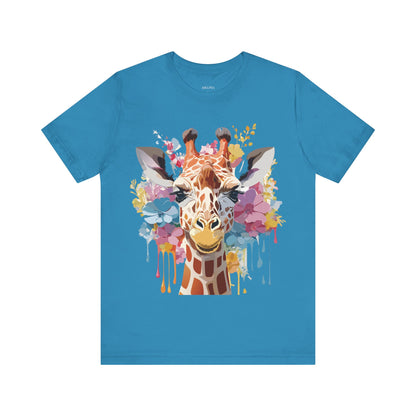 Shirt with Animals | Giraffe Printify