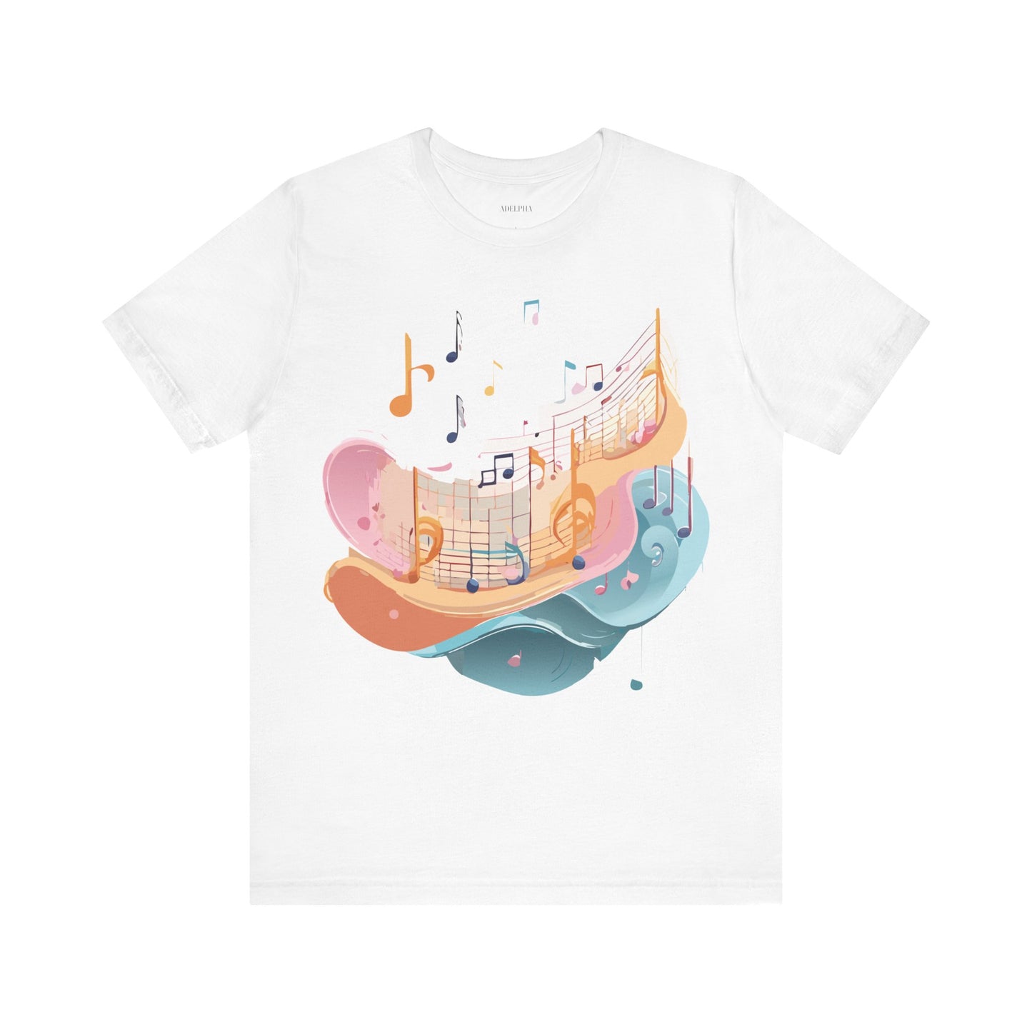 T-shirt en coton naturel - Collection Musique