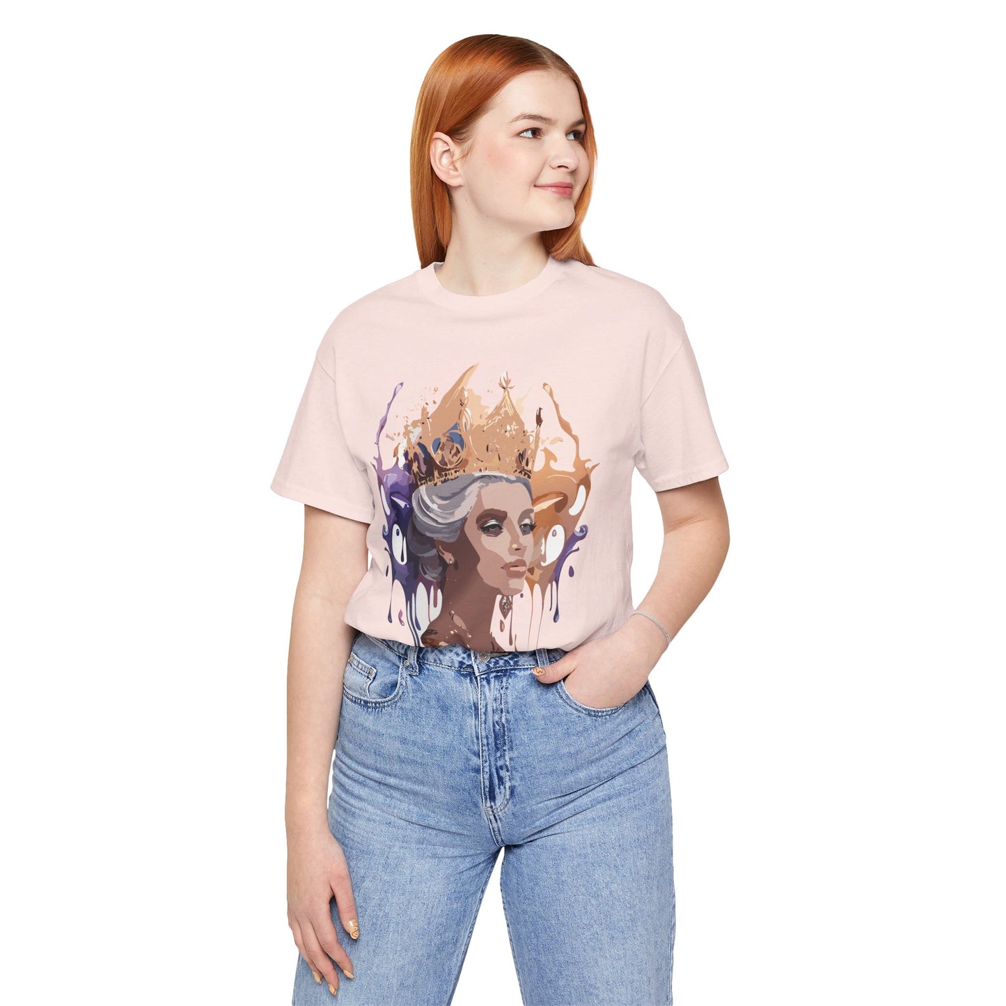 Natural Cotton Tee Shirt - Queen Collection