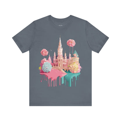 Natural Cotton Tee Shirt - Beautiful Places Collection - Vienna Printify
