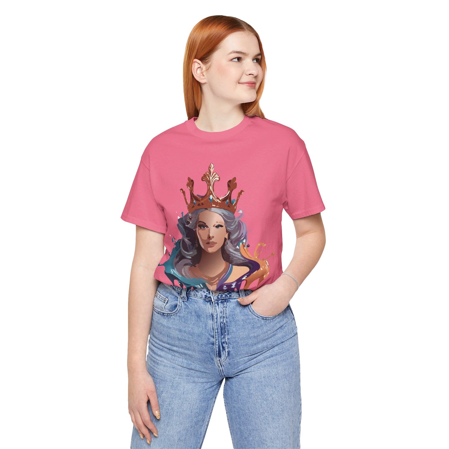 Natural Cotton Tee Shirt - Queen Collection