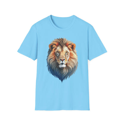 Gildan Lion Graphic Short Sleeve Softstyle Tee 100 Percent Cotton
