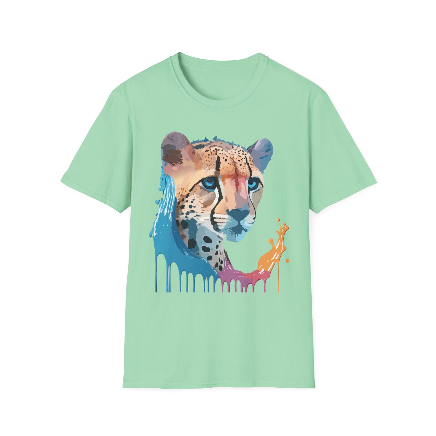 Cheetah Shirt, Shirt with Cheetah, Cheetah Tee, Shirt with Animals