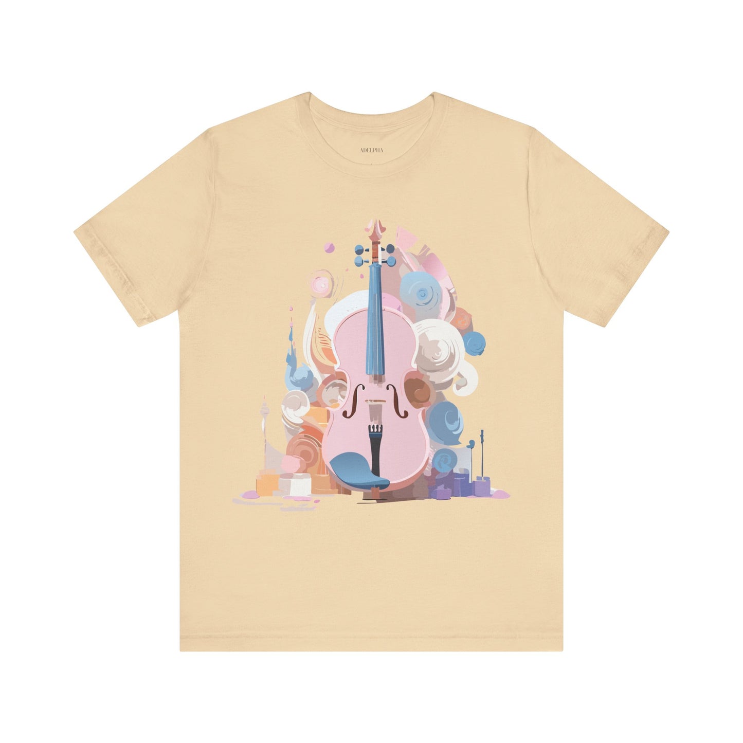 T-shirt en coton naturel - Collection Musique