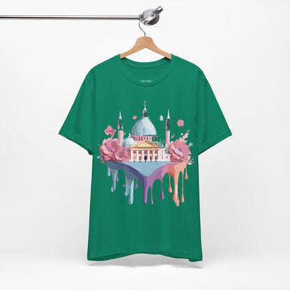 Natural Cotton Tee Shirt - Beautiful Places Collection - Venice Printify