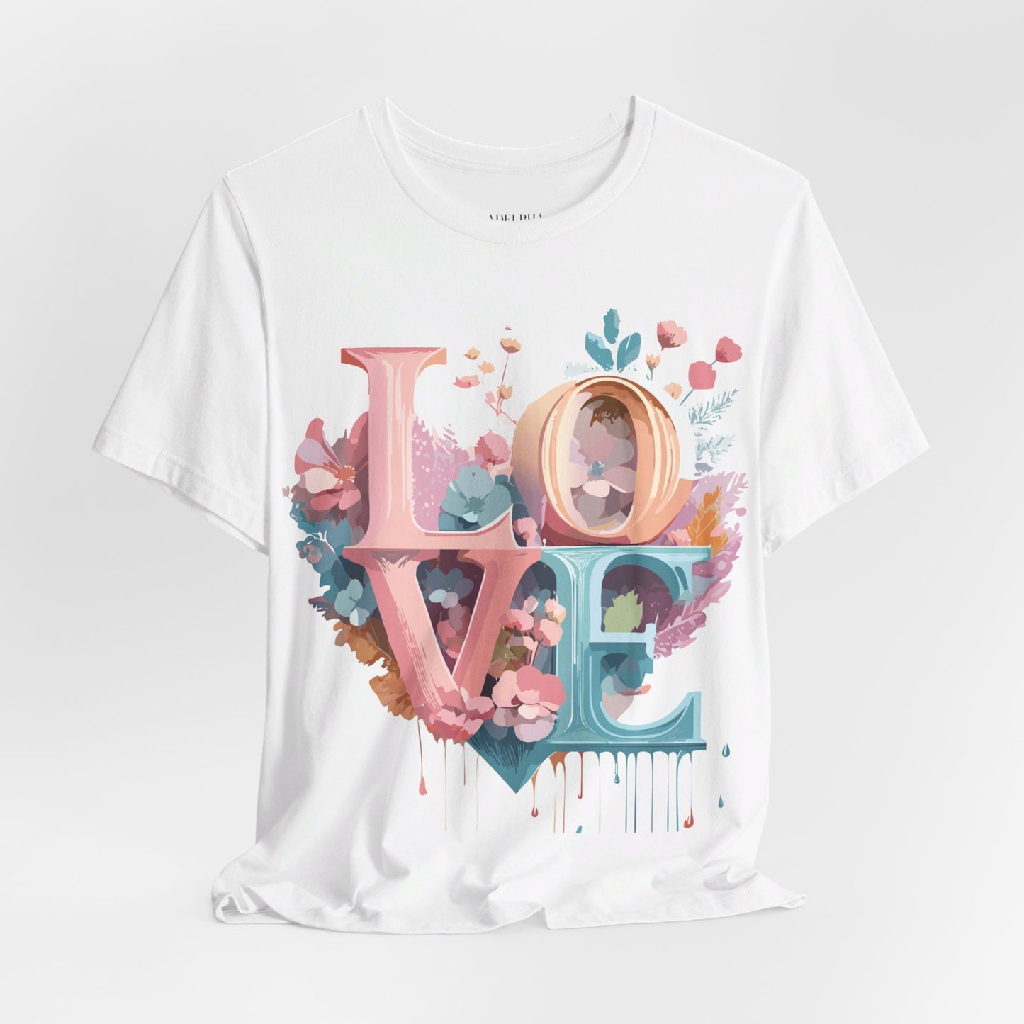 Natural Cotton Tee Shirt - Love story Collection