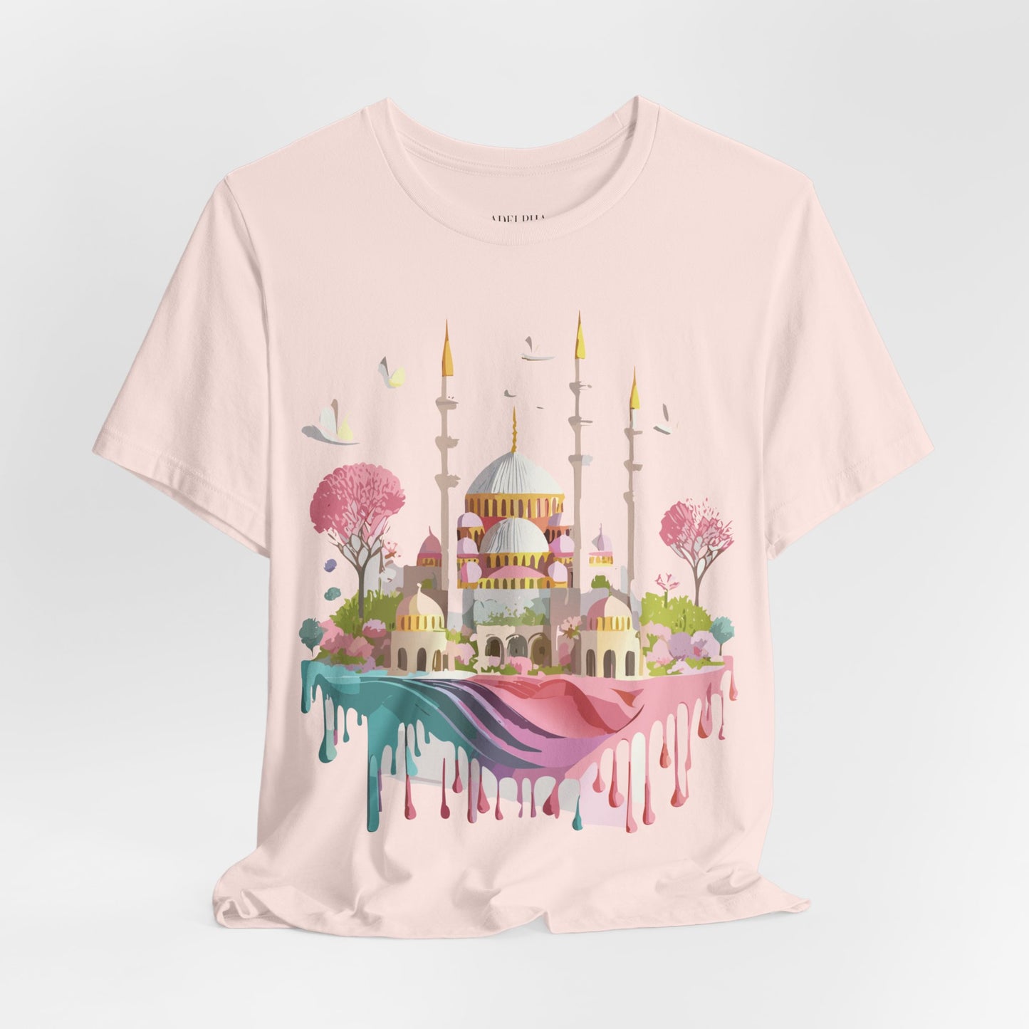 Natural Cotton Tee Shirt - Istanbul, Turkey