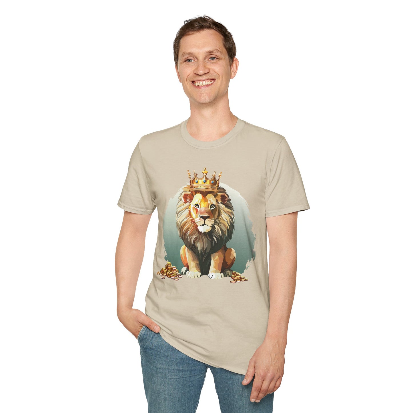 Lion Shirt, Shirt with Lion, Animal Tee, Shirt with Animals