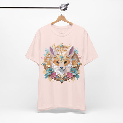 Natural Cotton Tee Shirt - Medallion Collection Printify