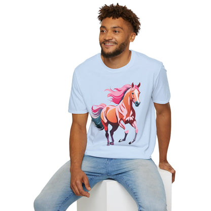 Horse Shirt Gildan Softstyle Tee Unisex 100 Percent Ring Spun Cotton