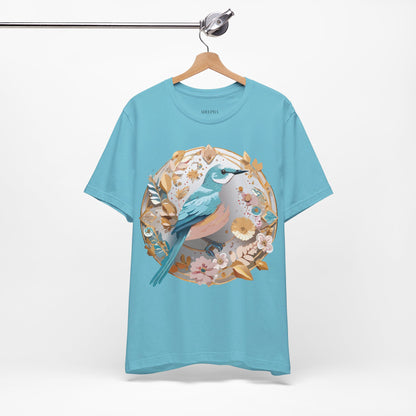 Natural Cotton Tee Shirt - Medallion Collection Printify