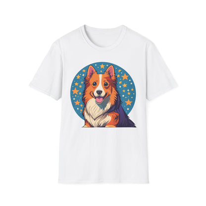 Unisex Dog Shirt Animal Print Tee Gildan Softstyle 64000 Tee