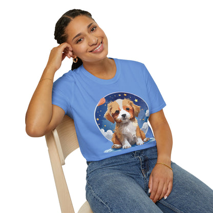 Dog Shirt Unisex Animal Tee Gildan Softstyle 64000 Short Sleeve Comfort