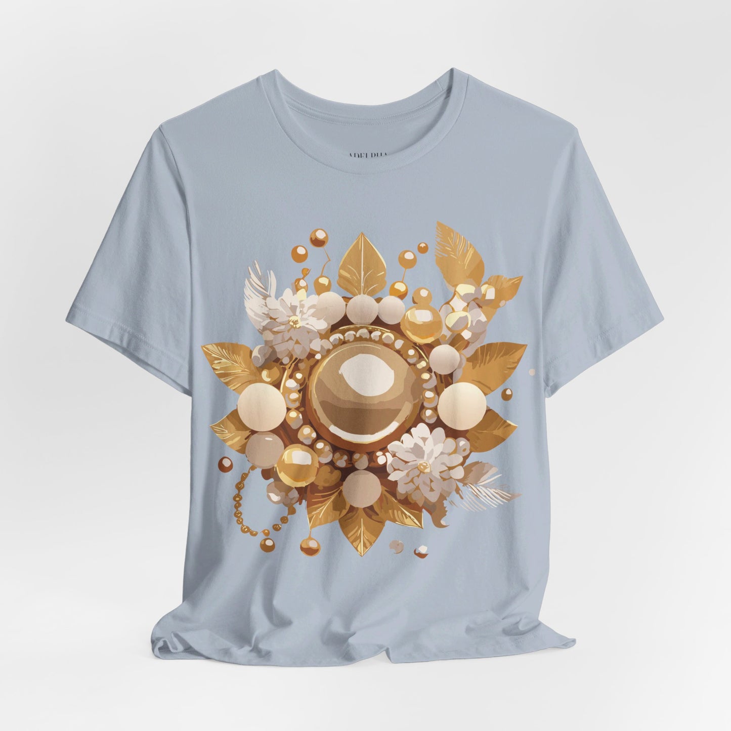 T-Shirt aus natürlicher Baumwolle – Queen Collection