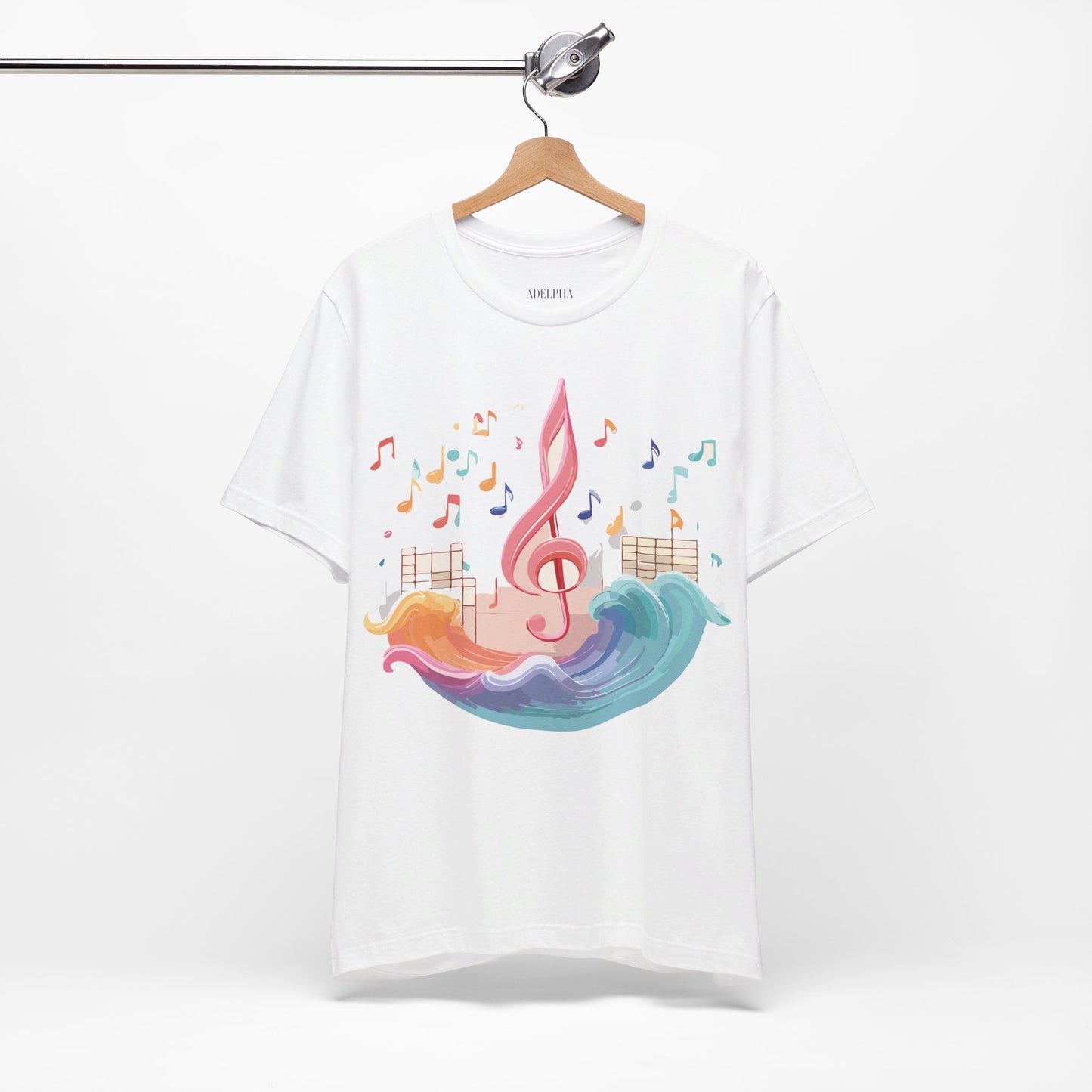 T-shirt en coton naturel - Collection Musique