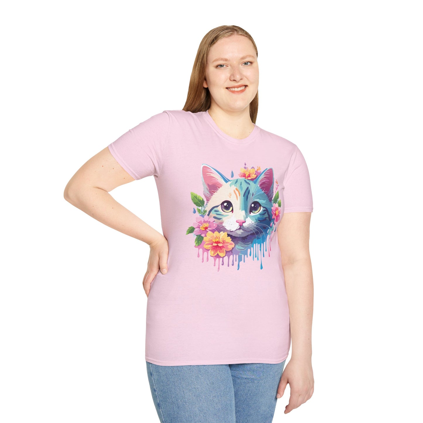 Cat Shirt, Shirt with Cat, Cats Tee, Kitten Tee