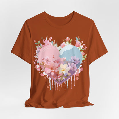 Natural Cotton Tee Shirt - Love Story Collection Printify