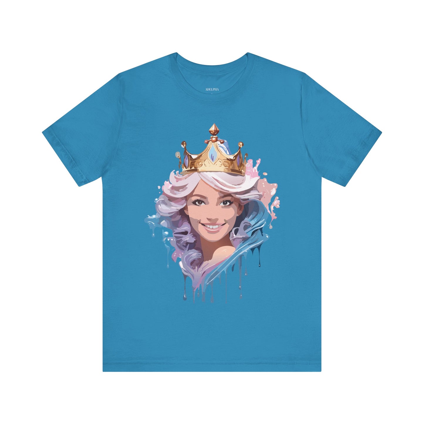 T-Shirt aus natürlicher Baumwolle – Queen Collection