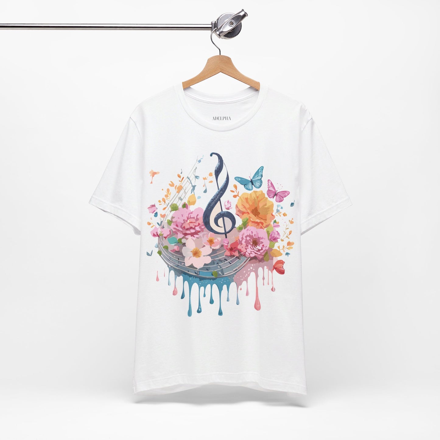 T-shirt en coton naturel - Collection Musique