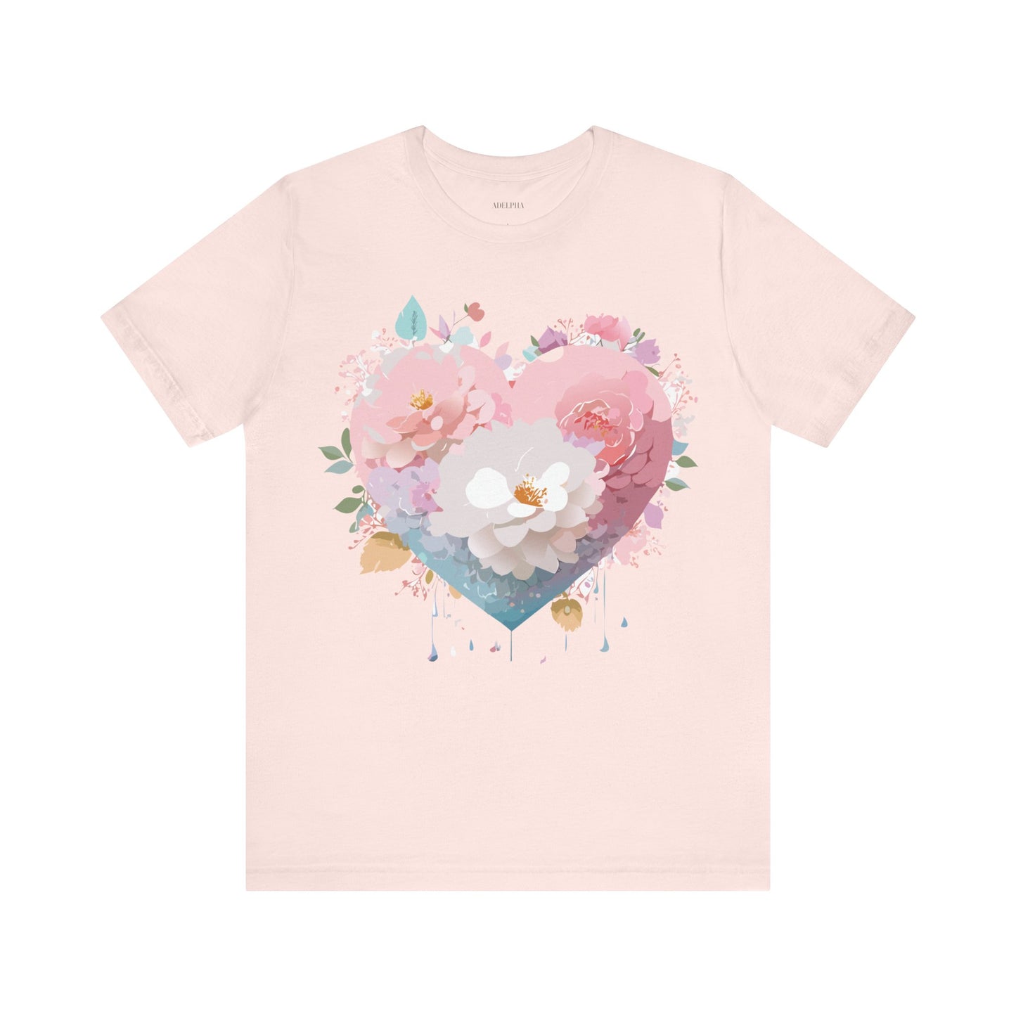 T-shirt en coton naturel - Collection Love story