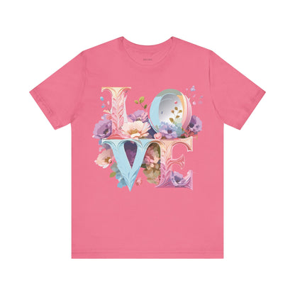 Natural Cotton Tee Shirt - Love story Collection Printify