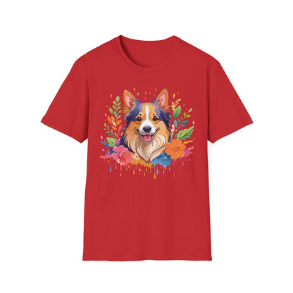 Dog Shirt Unisex Animal Tee Softstyle Gildan 64000 Cotton Tee