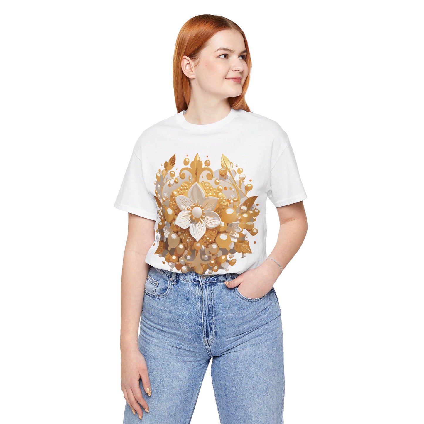 T-Shirt aus natürlicher Baumwolle – Queen Collection