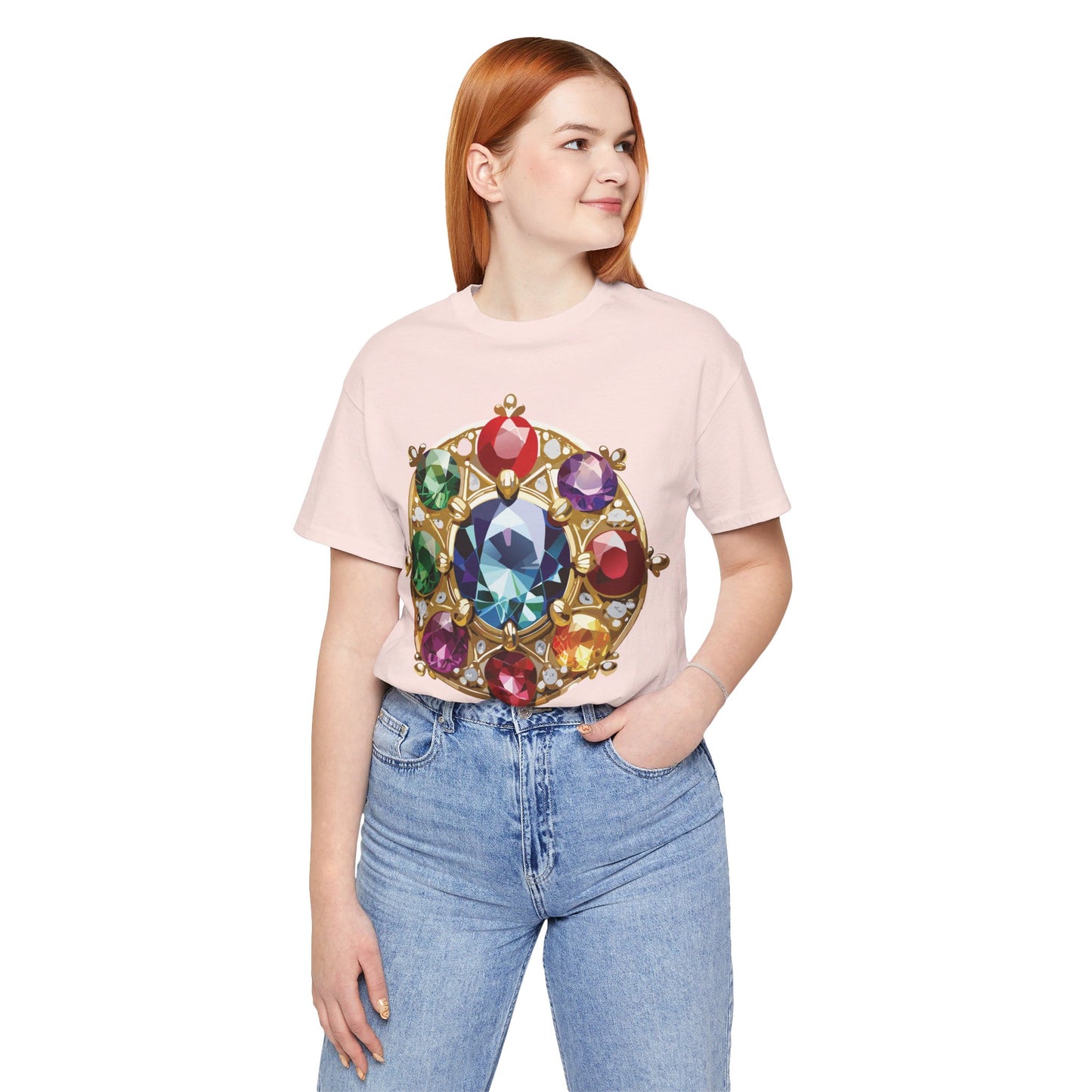 T-Shirt aus natürlicher Baumwolle – Queen Collection