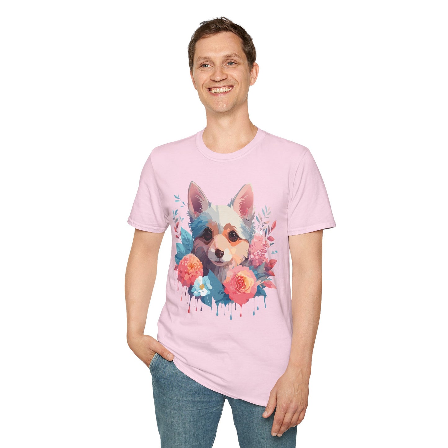 Dog Shirt, Shirt with Dog, Animal Tee, Shirt with Animals