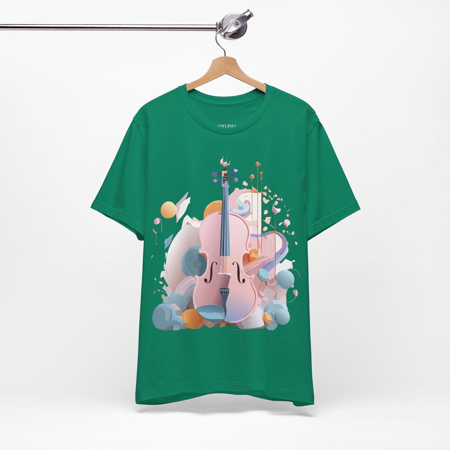 T-shirt en coton naturel - Collection Musique