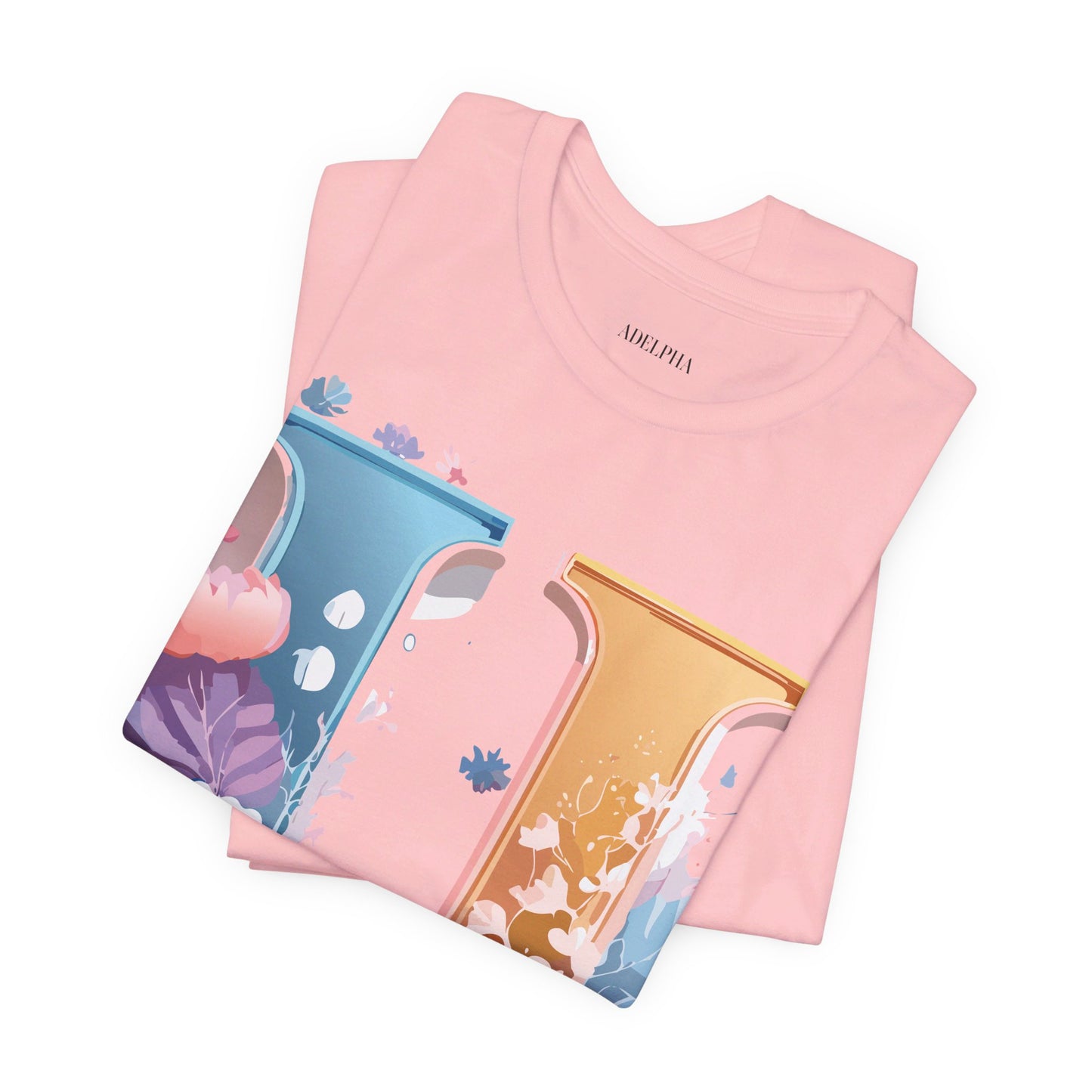 T-shirt en coton naturel - Collection Lettres - U