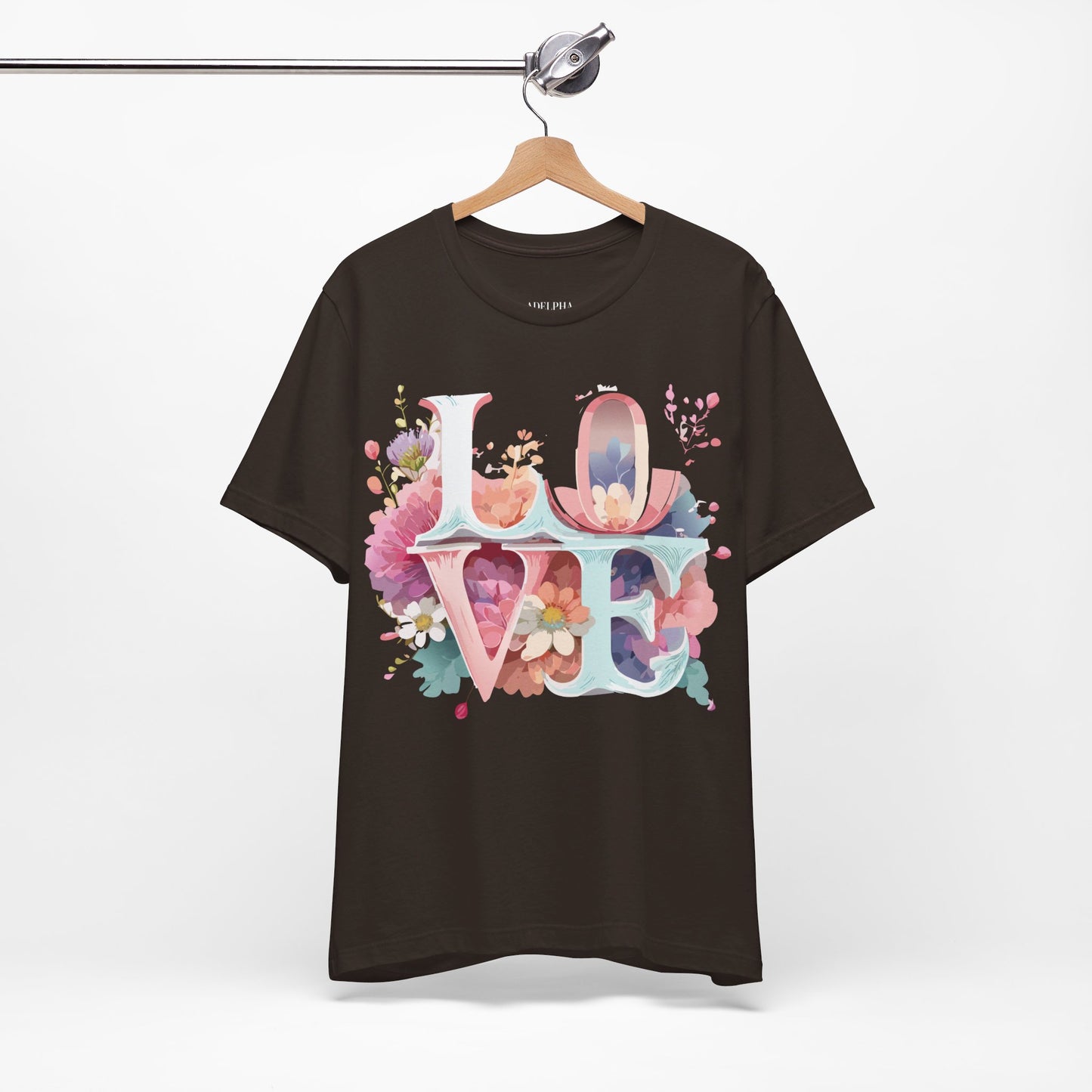 T-Shirt aus natürlicher Baumwolle – Love Story Collection