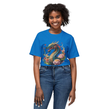 Dragon Art T Shirt Unisex Graphic Tee With Dragon Print HD Cotton
