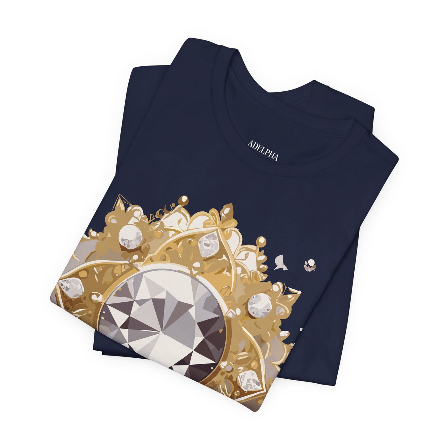 T-Shirt aus natürlicher Baumwolle – Queen Collection