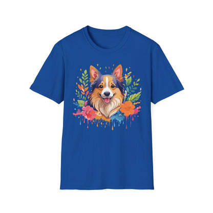 Dog Shirt Unisex Animal Tee Softstyle Gildan 64000 Cotton Tee