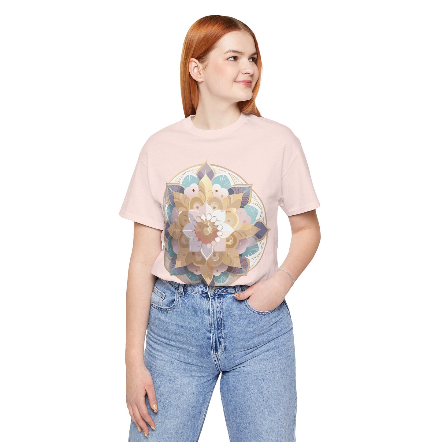 Natural Cotton Tee Shirt - Medallion Collection