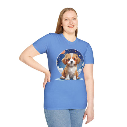 Dog Shirt Unisex Animal Tee Gildan Softstyle 64000 Short Sleeve Comfort