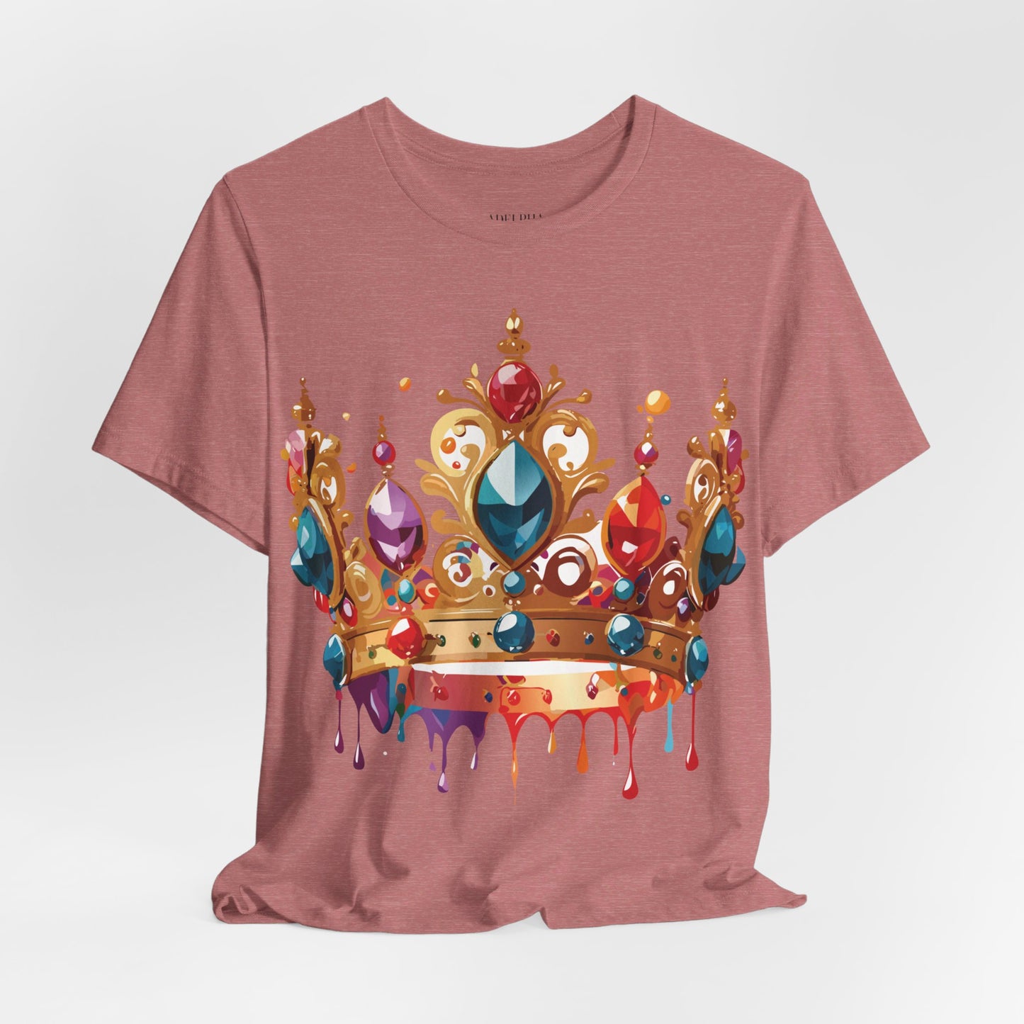 T-Shirt aus natürlicher Baumwolle – Queen Collection