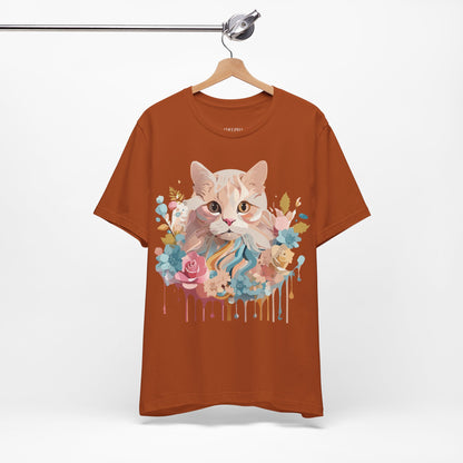 Cat Shirt, Shirt with Cat - ADELPHA