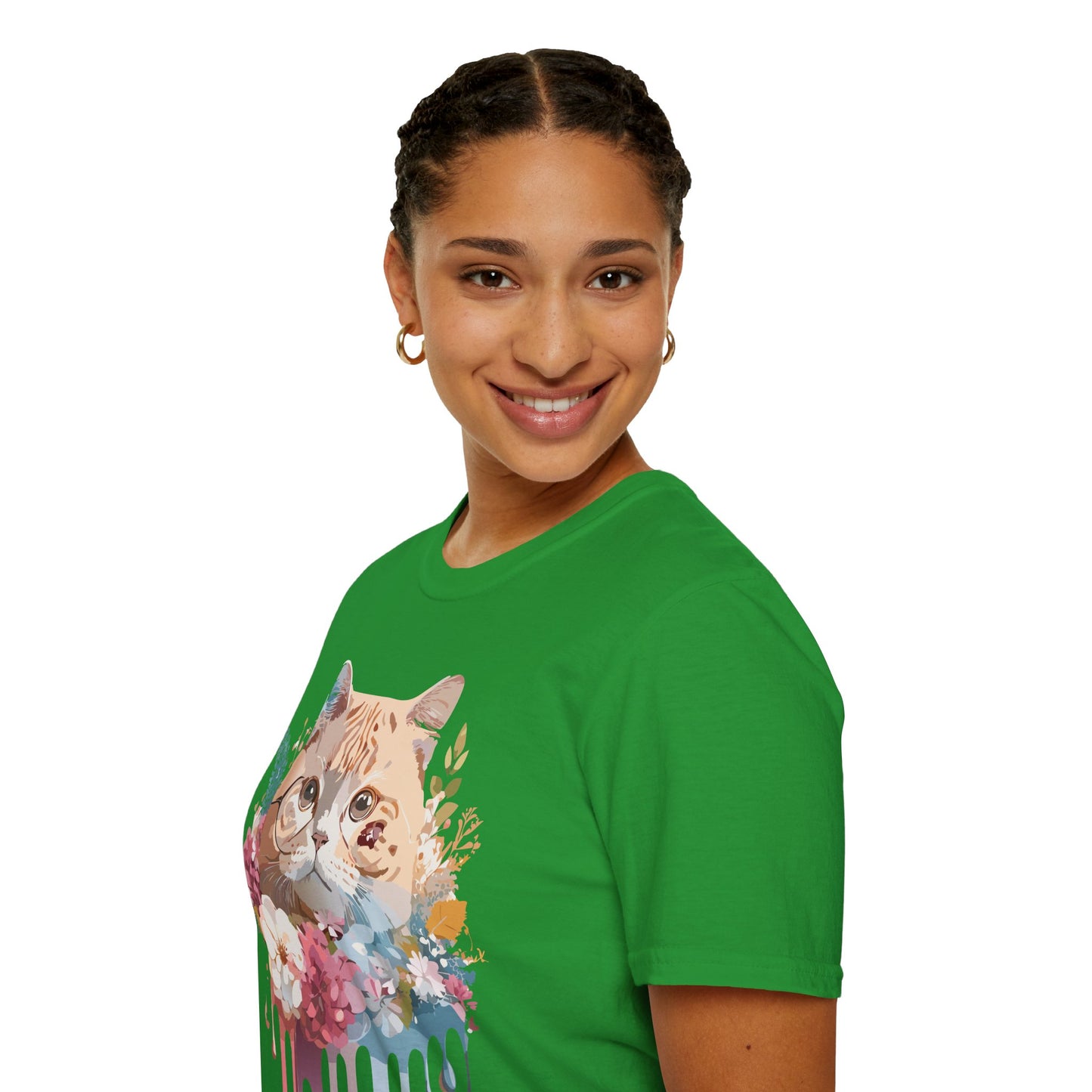 Cat Shirt, Shirt with Cat, Cats Tee, Kitten Tee