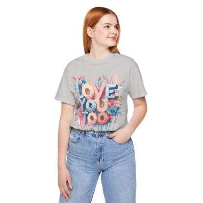 Natural Cotton Tee Shirt - Love story Collection Printify