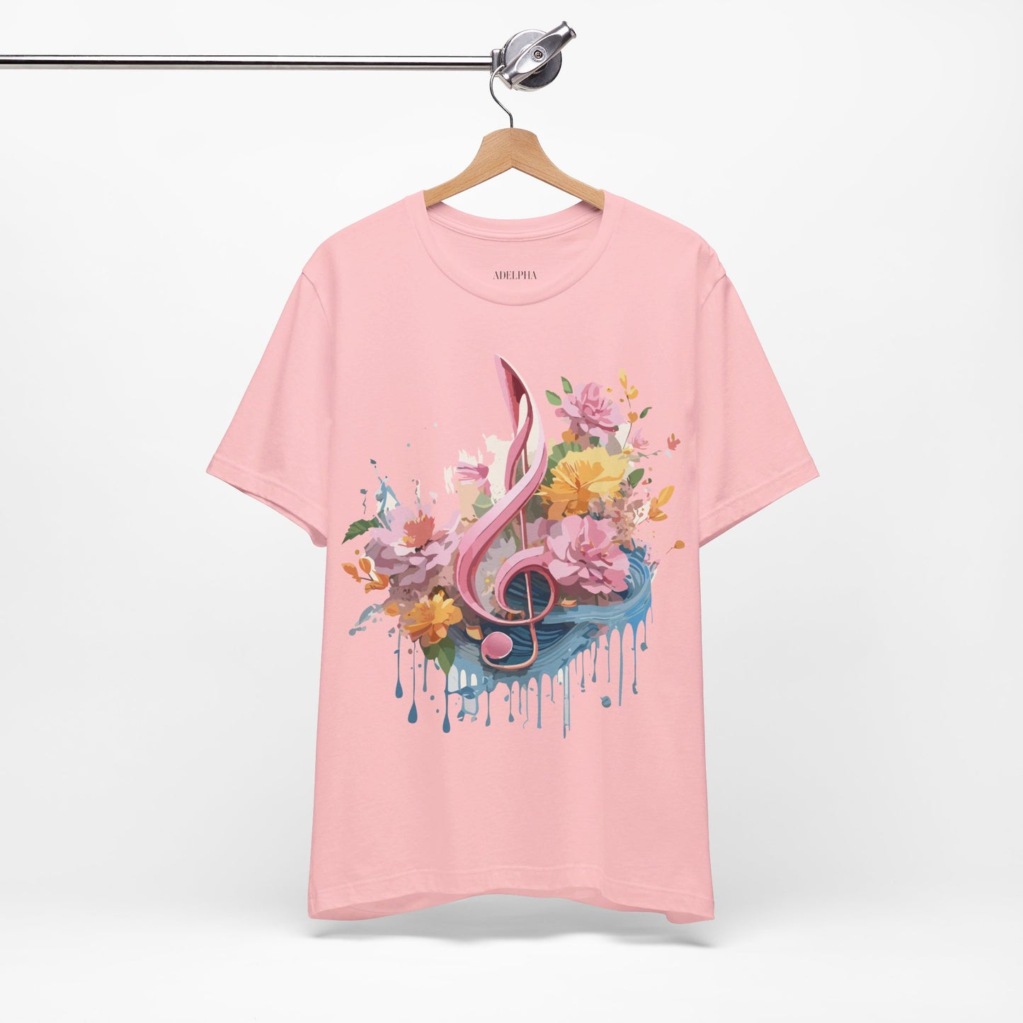 Natural Cotton Tee Shirt - Music collection