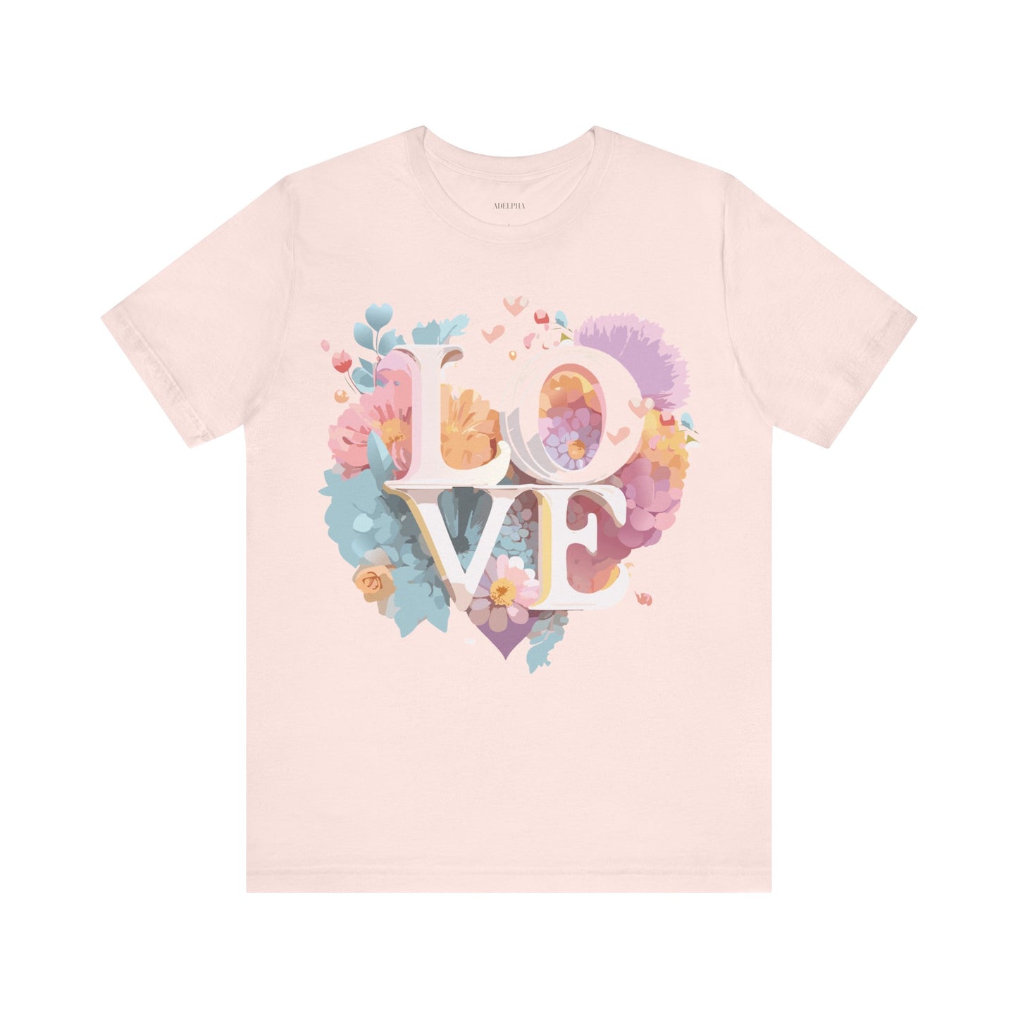 T-shirt en coton naturel - Collection Love story