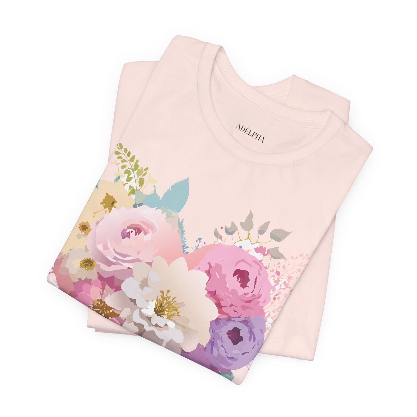 T-shirt en coton naturel - Collection Love story