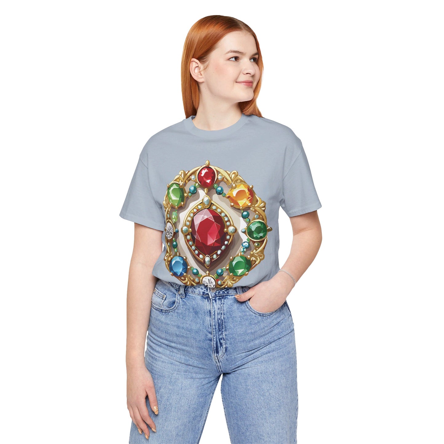 T-Shirt aus natürlicher Baumwolle – Queen Collection