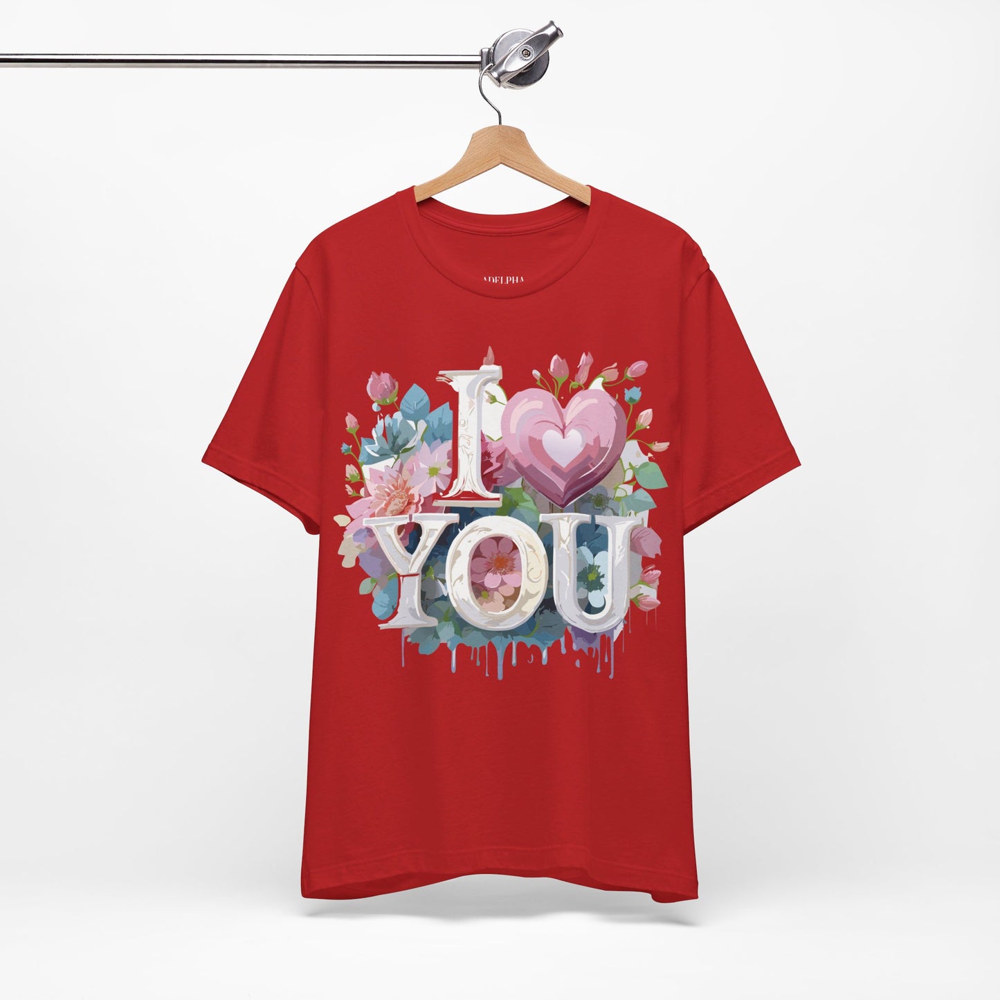 T-shirt en coton naturel - Collection Love Story